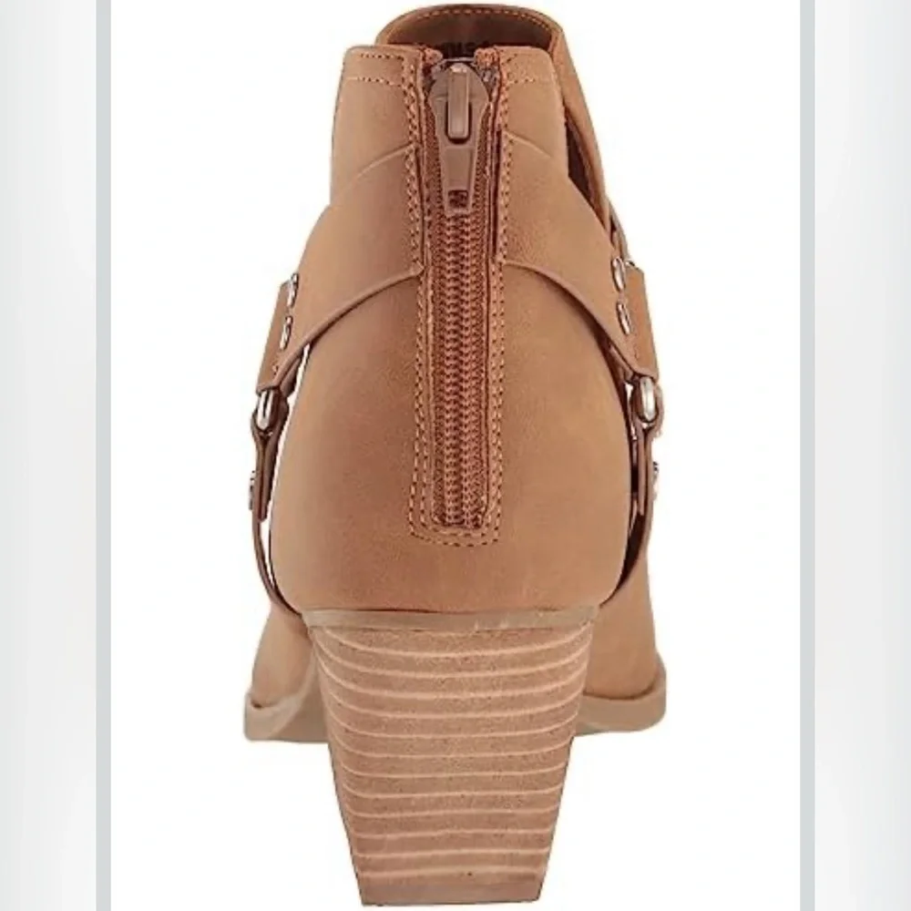 Dolce Vita Kramer Western Boot Tan Pointed Toe Womens Size 11 NEW